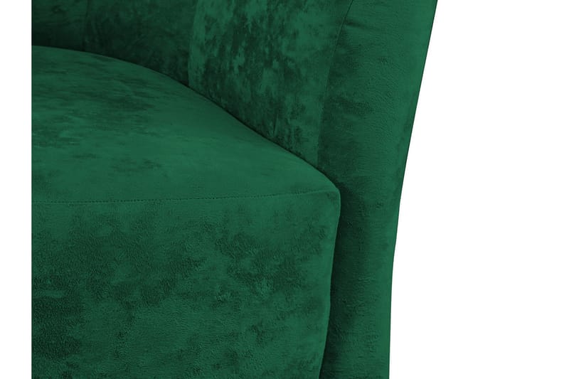 Adrial 2-sits Soffa - Sammet/Grön/Svart Krom - Möbler - Soffa - Sammetssoffa