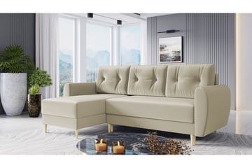Bornalle 2-sits Bäddsoffa - Vit - Möbler - Soffa - Bäddsoffa - Bäddsoffa divan