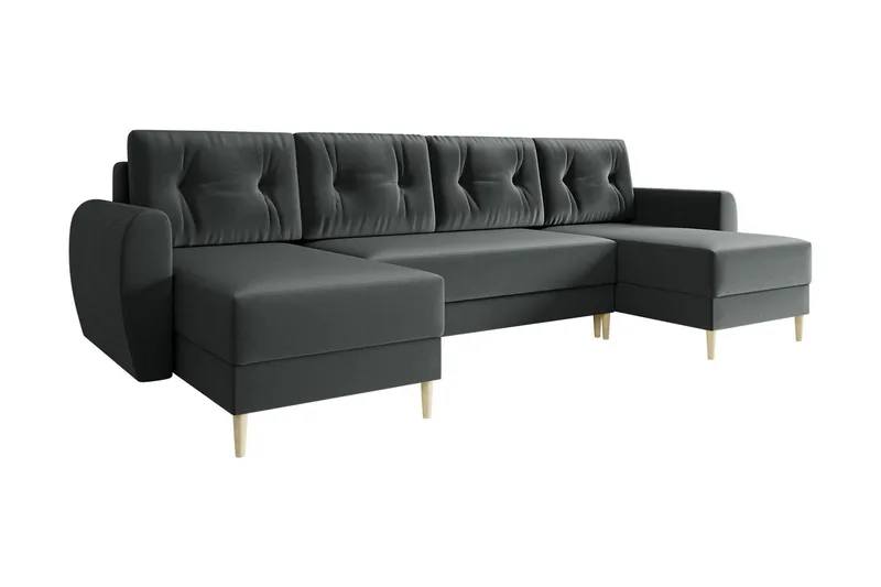Bornalle Bäddsoffa - Grå - M öbler - Soffa - Bäddsoffa - Bäddsoffa divan