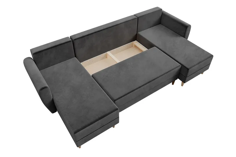 Bornalle Bäddsoffa - Gul - Möbler - Soffa - Bäddsoffa - Bäddsoffa divan