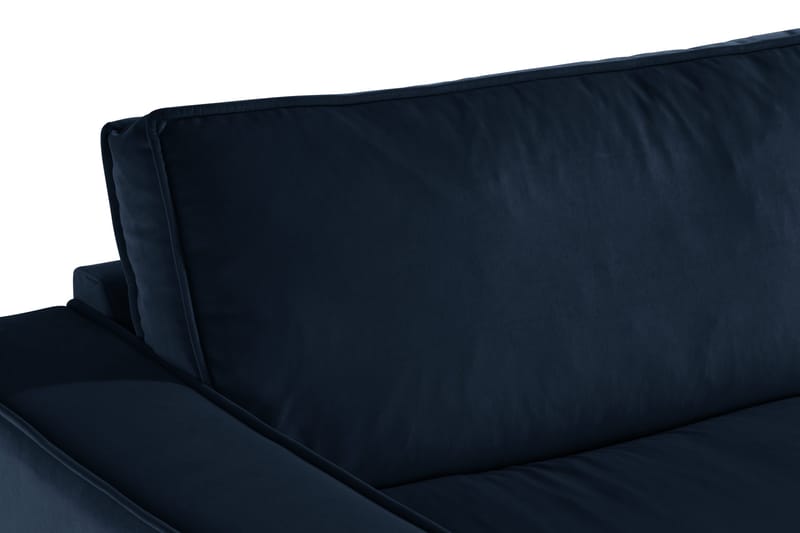 Cloudia Sammetssoffa 4-sits - Blå - Möbler - Soffa - Sammetssoffa