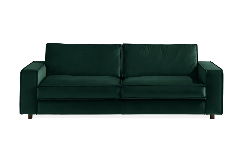 Cloudia Sammetssoffa 4-sits - Grön - Möbler - Soffa - Sammetssoffa
