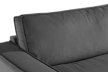 Cloudia Sammetssoffa 4-sits - Ljusgrå - Möbler - Soffa - Sammetssoffa