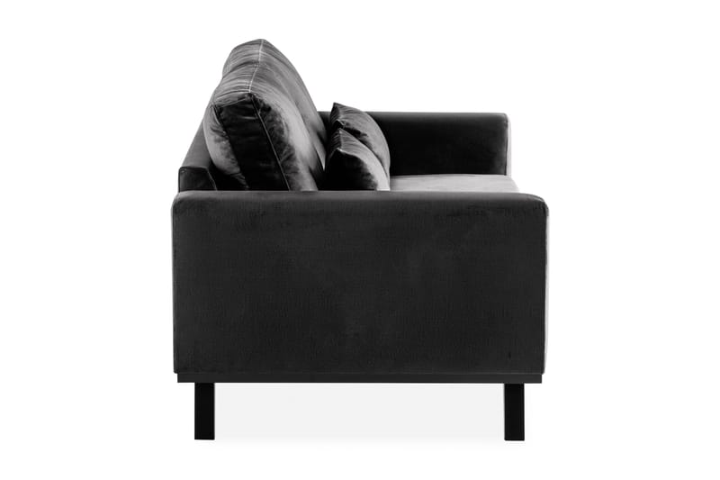 Copenhagen 2-sits Sammetssoffa - Mörkgrå - Möbler - Soffa - Sammetssoffa