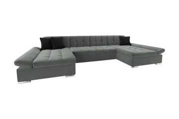 Dewitt 4-sits Hörnsoffa - Möbler - Soffa - Sammetssoffa