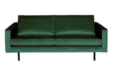 Lissbon 2,5-sits Sammetssoffa - Grön - Möbler - Soffa - Sammetssoffa