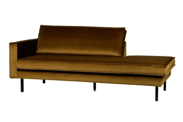 Lissbon Dagbädd Vänster - Gul - Möbler - Soffa - Sammetssoffa