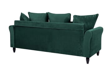 Paretti Soffa Sammet - Grön - Möbler - Soffa - Sammetssoffa
