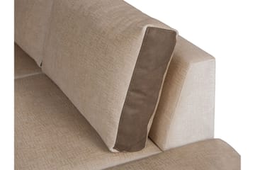 Truro 8-sits Soffa Vänster - Brun - Möbler - Soffa - Sammetssoffa
