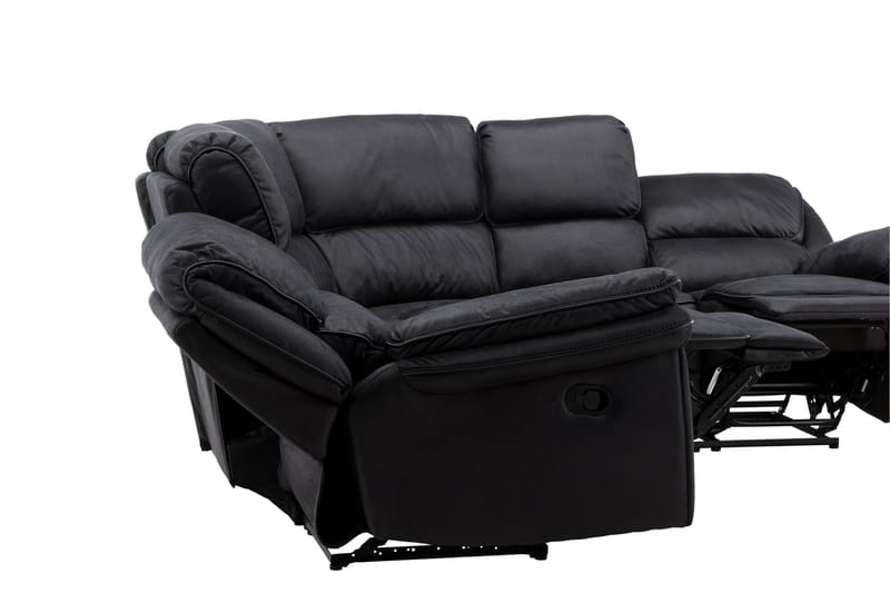 Saranda Reclinersoffa - Svart - Möbler - Soffa - Hörnsoffa