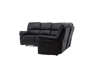 Saranda Reclinersoffa - Svart - Möbler - Soffa - Hörnsoffa