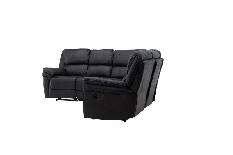 Saranda Reclinersoffa - Svart - Möbler - Soffa - Hörnsoffa
