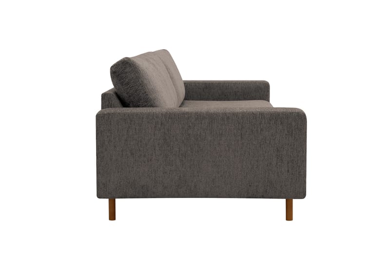 Scandi Djup 3-sits Soffa i Chenille - Grå - Möbler - Soffa - Sammetssoffa
