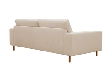 Scandi Djup 3-sits Soffa i Manchester - Beige - Möbler - Soffa - 3 sits soffa