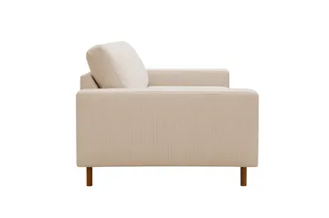 Scandi Djup 3-sits Soffa i Manchester - Beige - Möbler - Soffa - 3 sits soffa