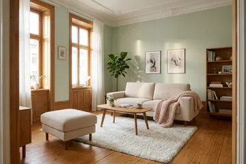 Scandi Djup 3-sits Soffa i Manchester - Beige - Möbler - Soffa - 3 sits soffa