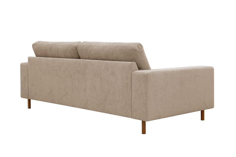 Scandi Djup 3-sits Soffa i Tyg - Beige - Möbler - Soffa - 3 sits soffa