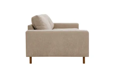 Scandi Djup 3-sits Soffa i Tyg - Beige - Möbler - Soffa - 3 sits soffa