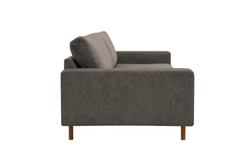 Scandi Djup 4-sits Soffa i Chenille - Grå - Möbler - Soffa - Sammetssoffa