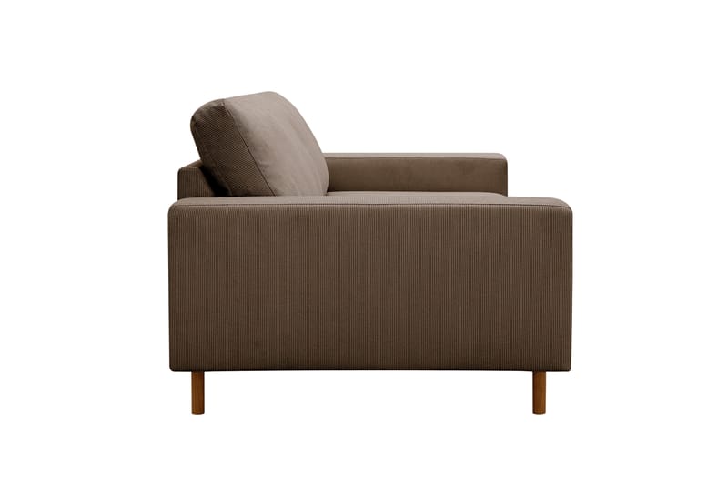 Scandi Djup 4-sits Soffa i Manchester - Brun - Möbler - Soffa - 4 sits soffa