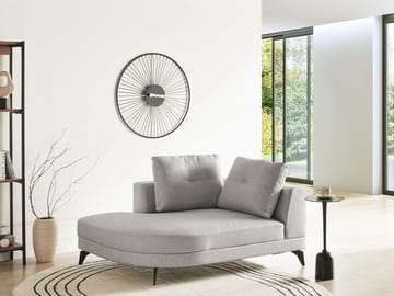 Schäslong Marum Högervänd - Grå - Möbler - Soffa - Dagbäddar