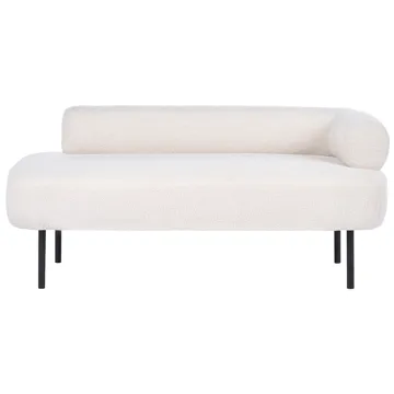 Schäslong Mirmande Högervänd - Off-White - Möbler - Soffa - Dagbäddar