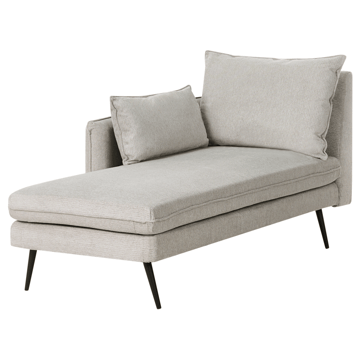 Schäslong Yerres - Grå - Möbler - Soffa - Dagbäddar