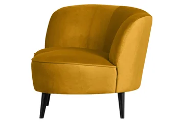Serra Loungefåtölj - Ochre - Möbler - Soffa - Sammetssoffa