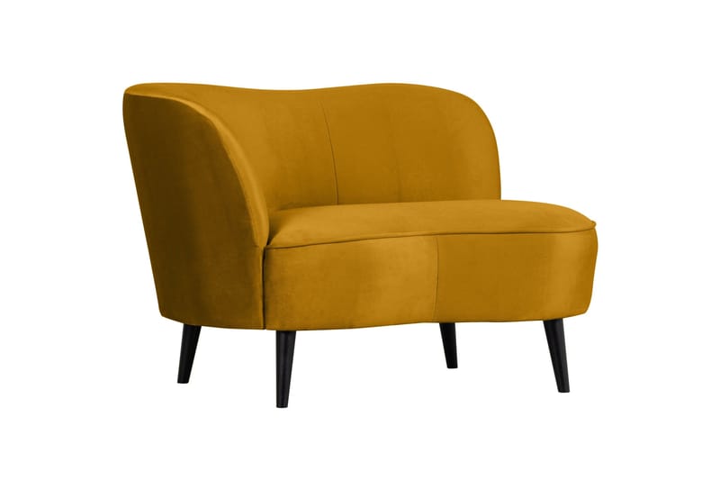 Serra Loungefåtölj - Ochre - Möbler - Soffa - Sammetssoffa