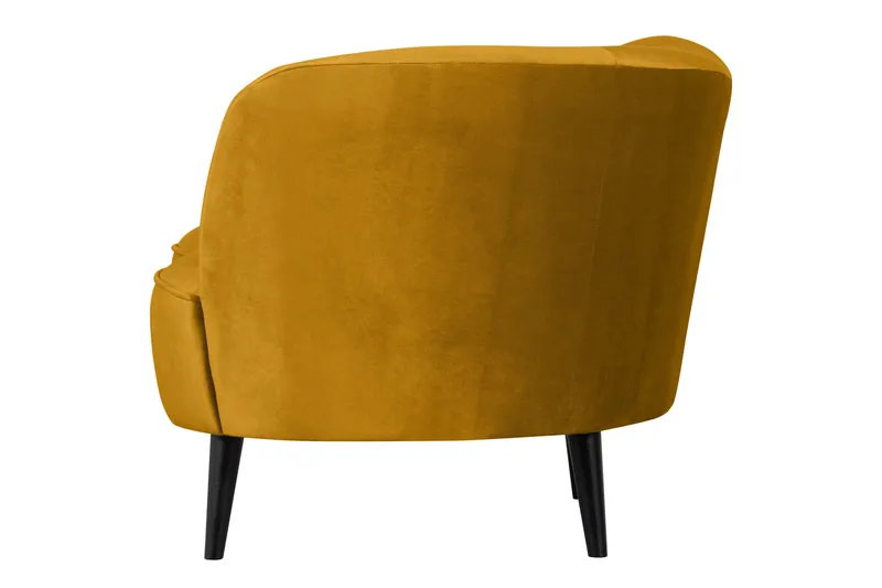Serra Loungefåtölj - Ochre - Möbler - Soffa - Sammetssoffa