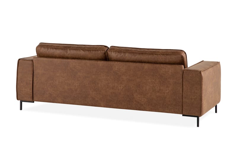 Akron 2,5-sits Soffa Bondedläder - Brun - Möbler - Soffa - Skinnsoffor