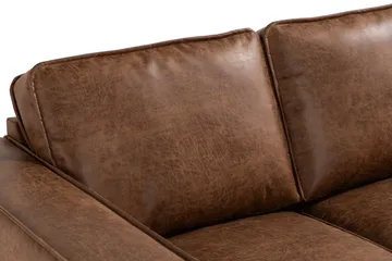 Akron 2-sits Soffa Bondedläder - Brun - Möbler - Soffa - Skinnsoffor