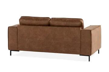 Akron 2-sits Soffa Bondedläder - Brun - Möbler - Soffa - Skinnsoffor