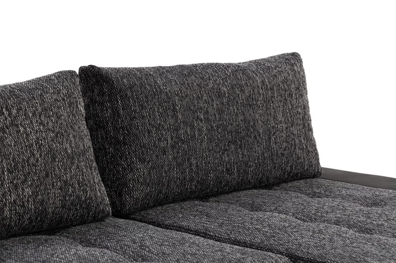 Cillo 2-sits Bäddsoffa - Svart/Grå - Möbler - Soffa - Skinnsoffor