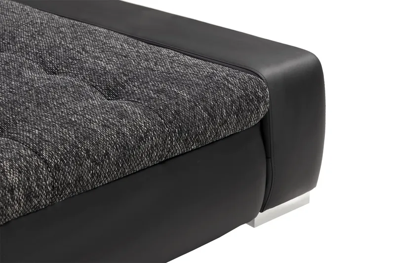 Cillo 2-sits Bäddsoffa - Svart/Grå - Möbler - Soffa - Skinnsoffor