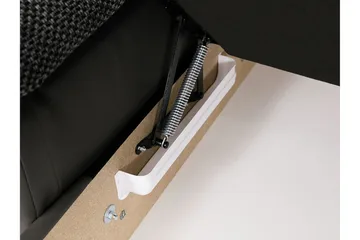 Dynir Hörnbäddsoffa Divan med Förvaring Höger - Beige/Brun - Möbler - Soffa - Skinnsoffor