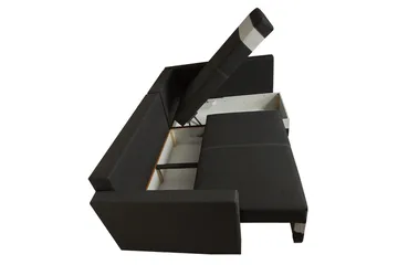Ericka 4-sits Bäddsoffa - Brun - Möbler - Soffa - Skinnsoffor