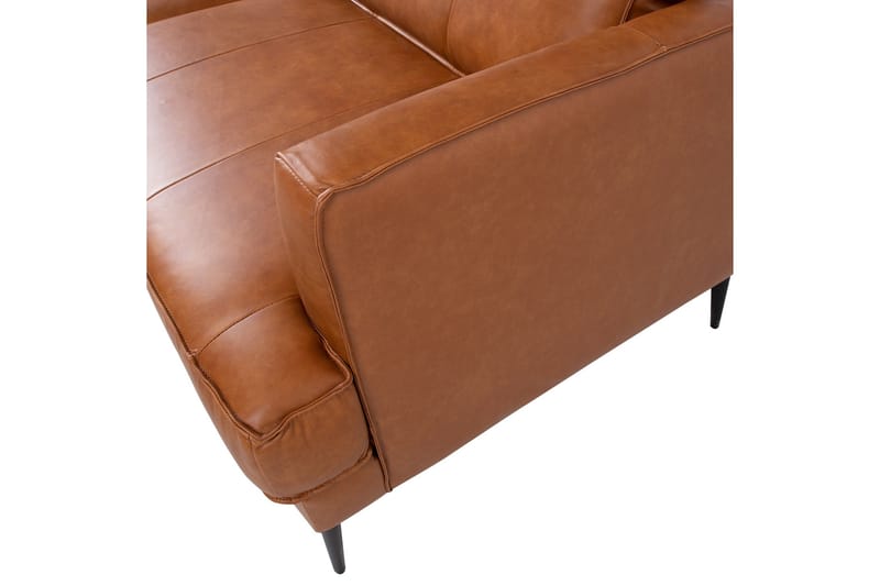 Leo Soffa Ljusbrun - Möbler - Soffa - Skinnsoffor