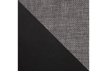 Naoma Divanbäddsoffa 274x182x83 cm - Grå/Svart - Möbler - Soffa - Skinnsoffor
