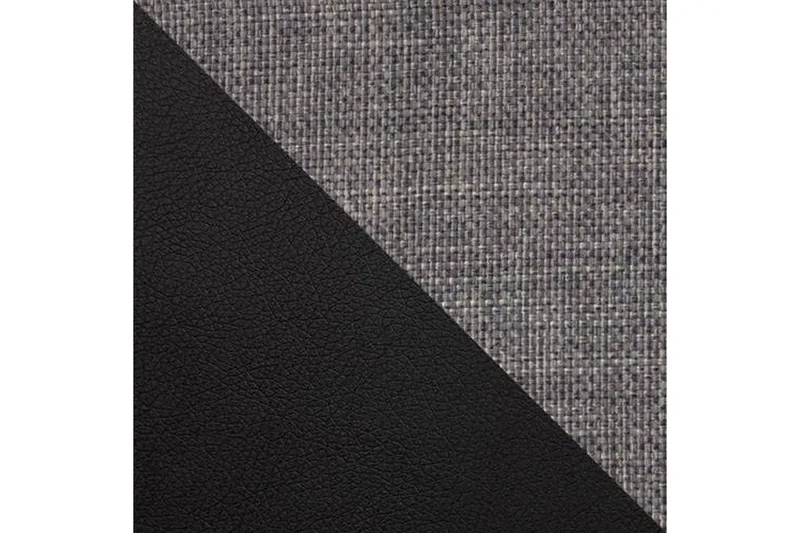 Naoma Divanbäddsoffa 274x182x83 cm - Grå/Svart - Möbler - Soffa - Skinnsoffor