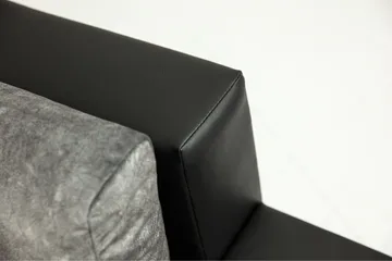 Naoma Divanbäddsoffa 274x182x83 cm - Grå/Vit - Möbler - Soffa - Skinnsoffor