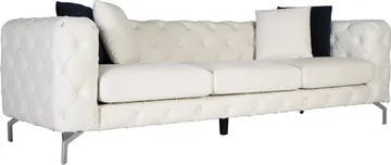 Soffa 3-sits - 237 cm - Beige - Möbler - Soffa - 2 sits soffa