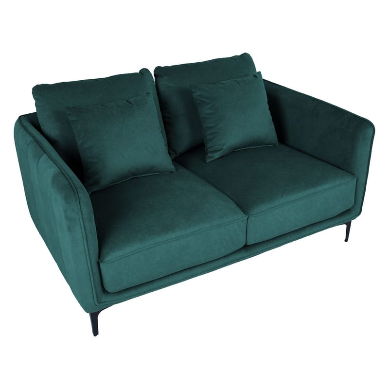 Soffa Bianka 2-sits - grön - Möbler - Soffa - Sammetssoffa
