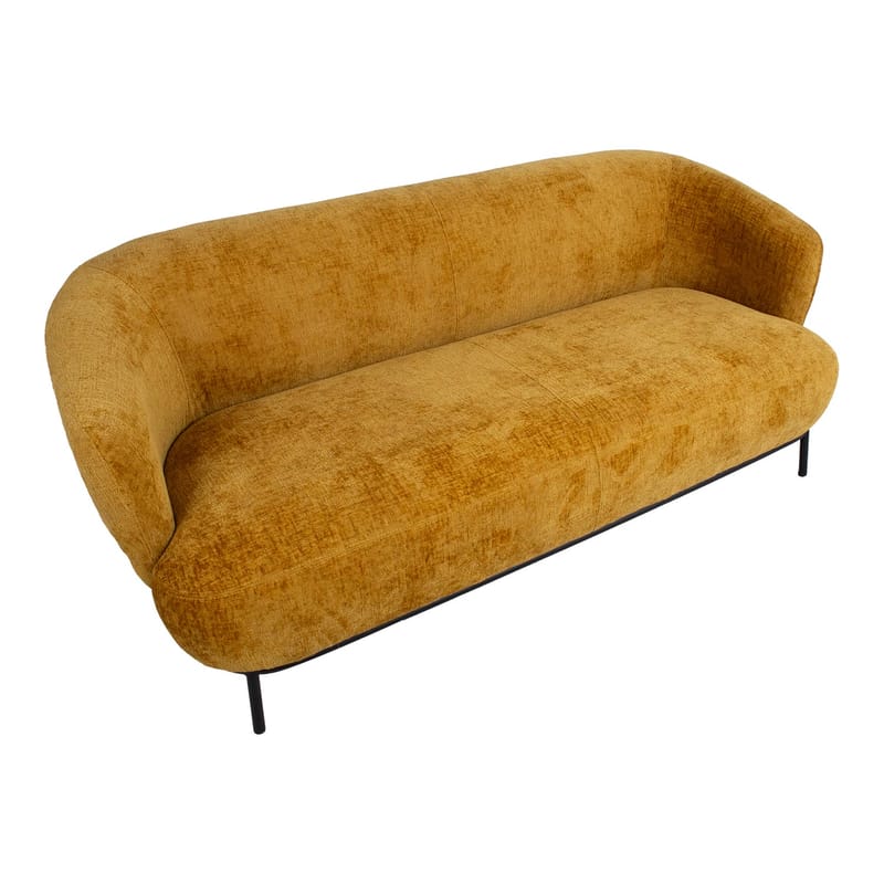 Soffa Gemala 2,5-sits - gul - Möbler - Soffa - Sammetssoffa