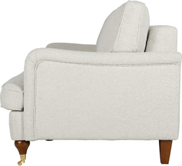 Soffa Howard 2-sits i bouclé 187 cm - Vit - Möbler - Soffa - 2 sits soffa
