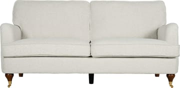 Soffa Howard 2-sits i bouclé 187 cm - Vit - Möbler - Soffa - 2 sits soffa