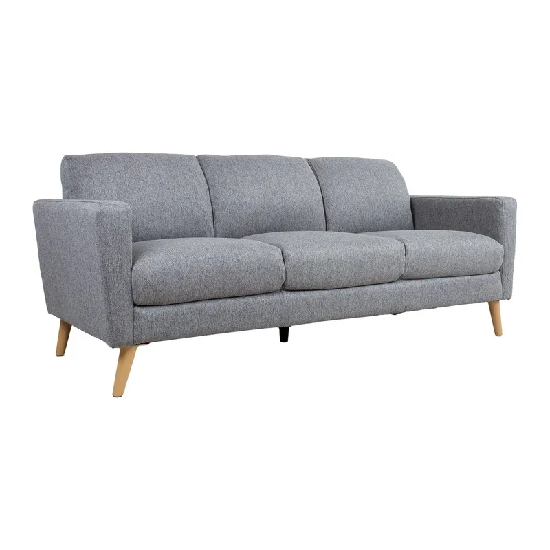 Soffa Kaili 3-sits - grå - Möbler - Soffa - 3 sits soffa