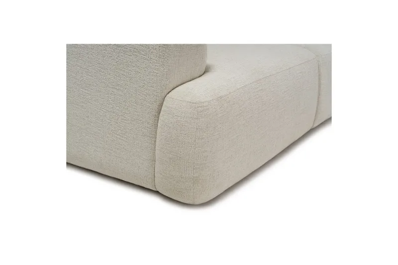 Soffa med 3 sittplatser Dashwood Vit - Vit - Möbler - Soffa - 4 sits soffa