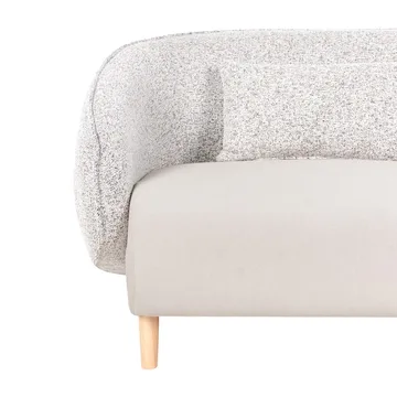 Soffa Umea - Beige, ljust trä - Möbler - Soffa - 3 sits soffa