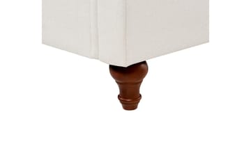 Soffgrupp Ginnerup Beige/mörkt trä - Beige/mörkt trä - Möbler - Soffa - Soffgrupp
